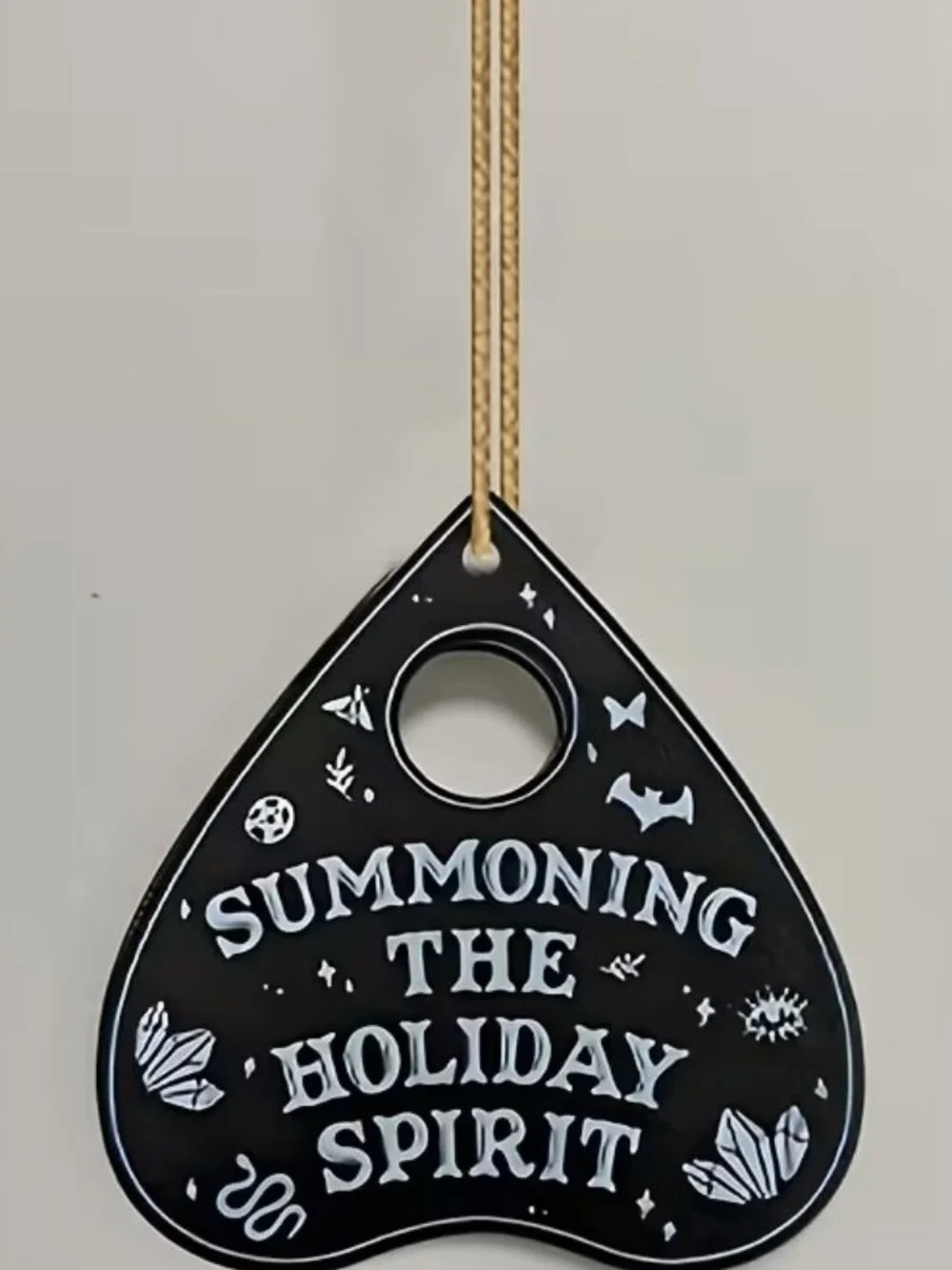 Spirit Pendulum Board Decor Wood Hanging Ornament Divination Board New